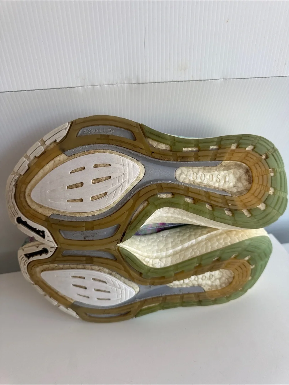 Adidas Ultraboost 21 Running Shoes Tie Dye Size 8